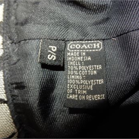 Coach Monogram Bucket Hat Women's P/S - Picture 3 of 5
